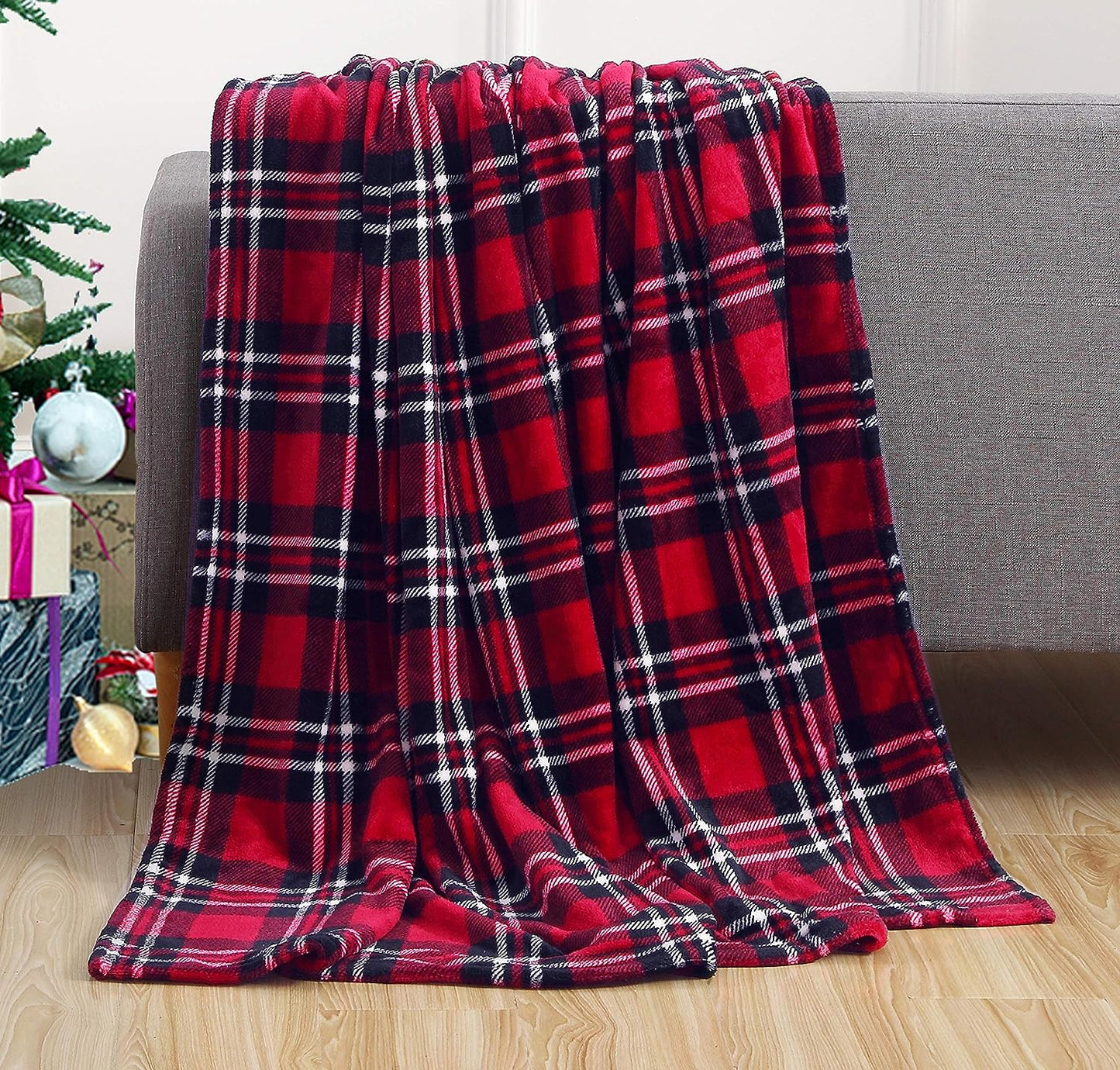 Luxury Bedding Outlet 50 x 60 inches Printed Throw Blanket