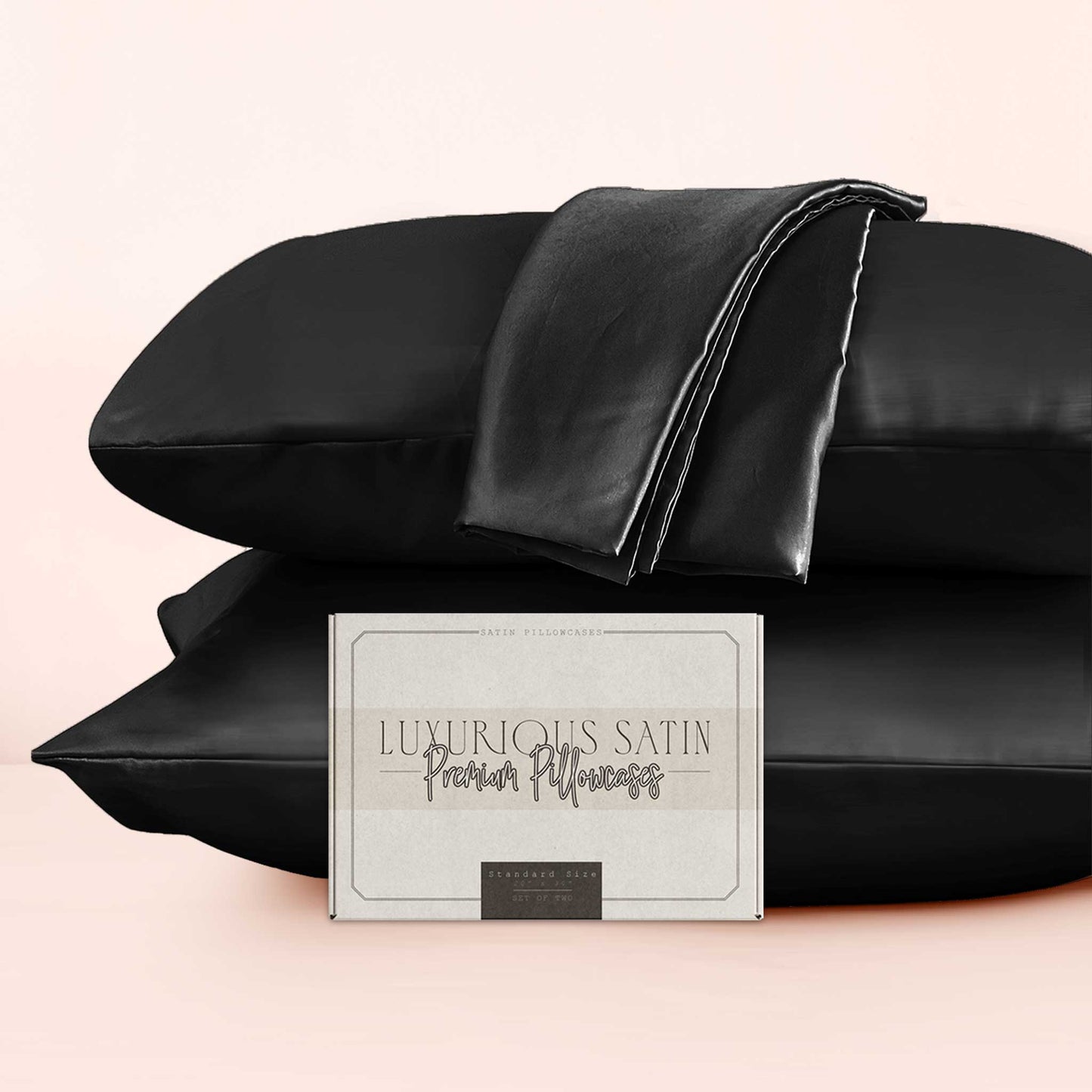 Luxury Bedding Outlet Satin Pillowcases