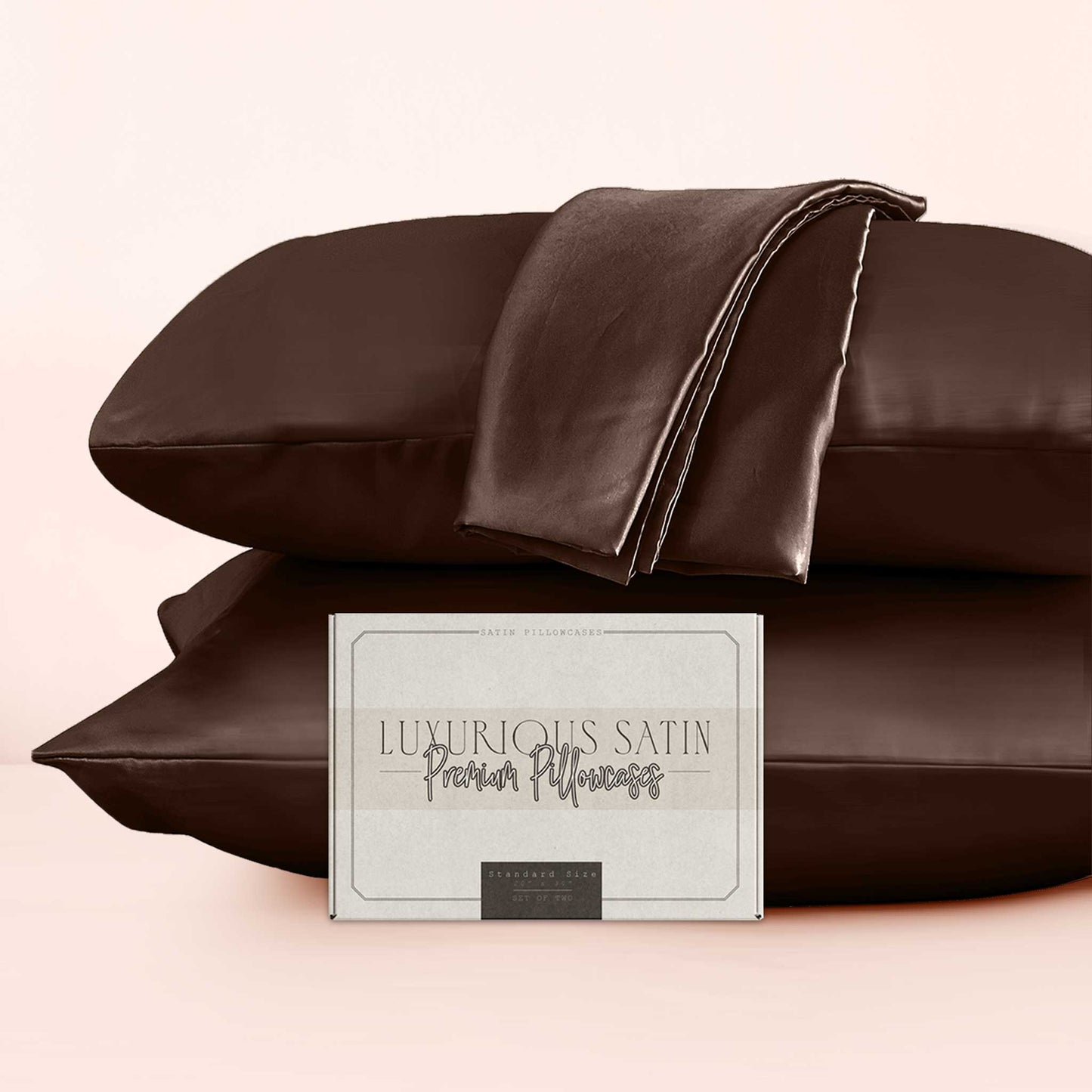 Luxury Bedding Outlet Satin Pillowcases