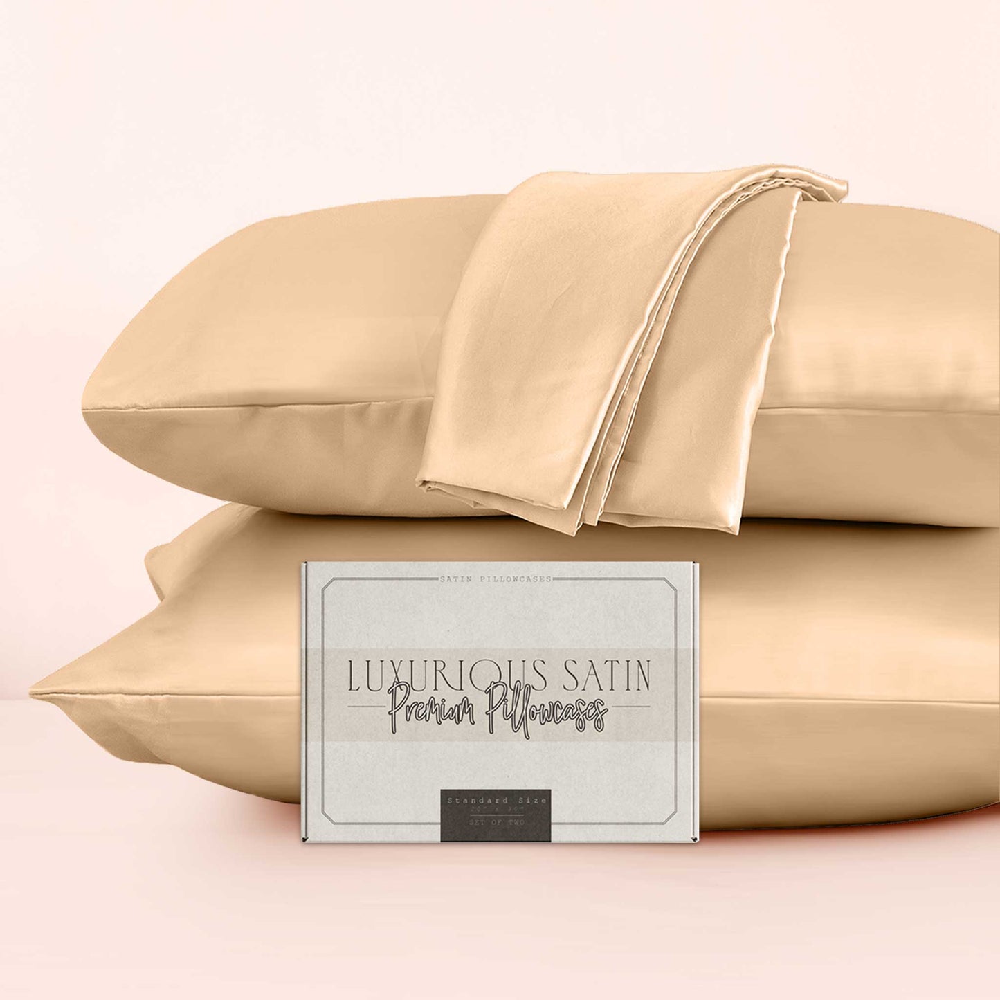 Luxury Bedding Outlet Satin Pillowcases