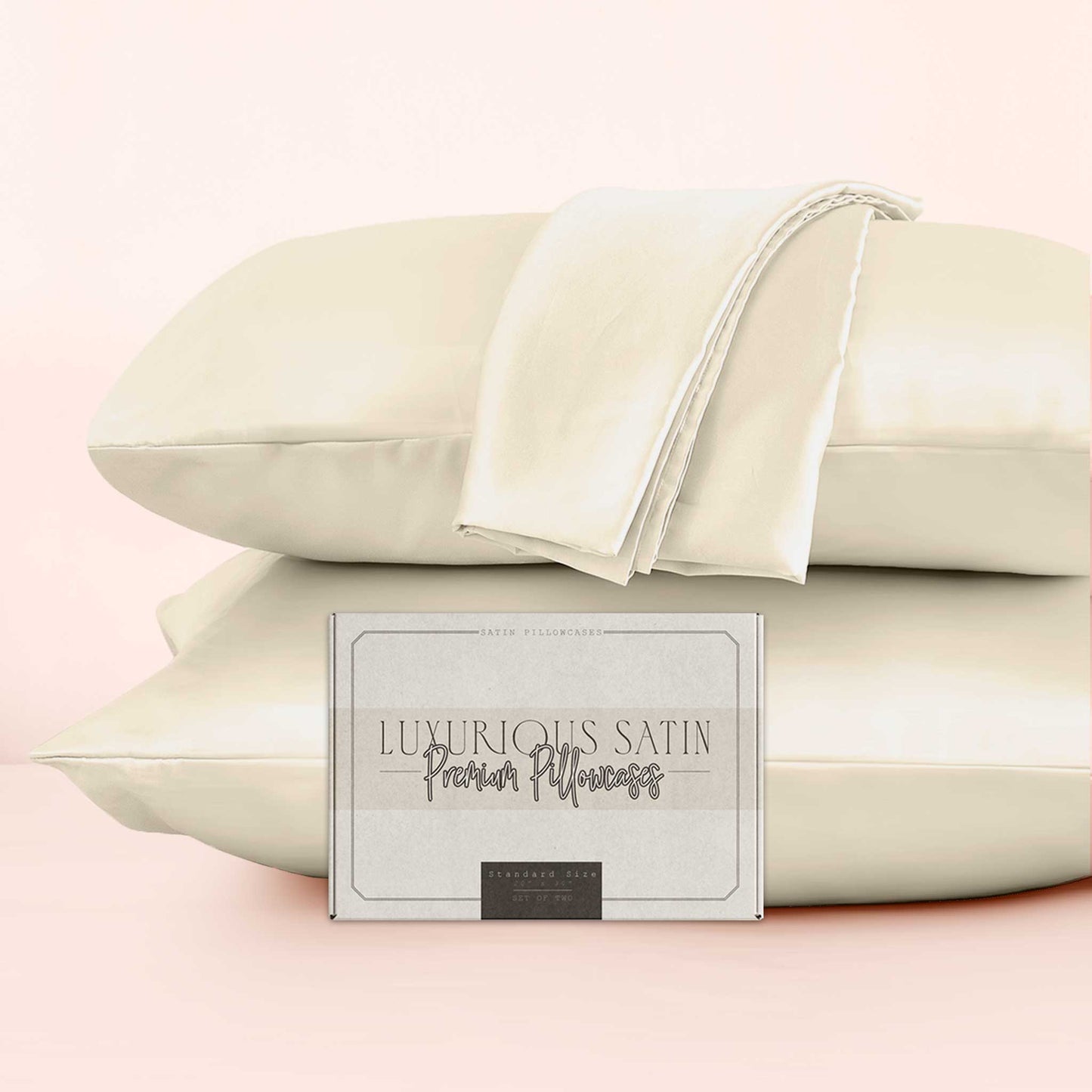 Luxury Bedding Outlet Satin Pillowcases