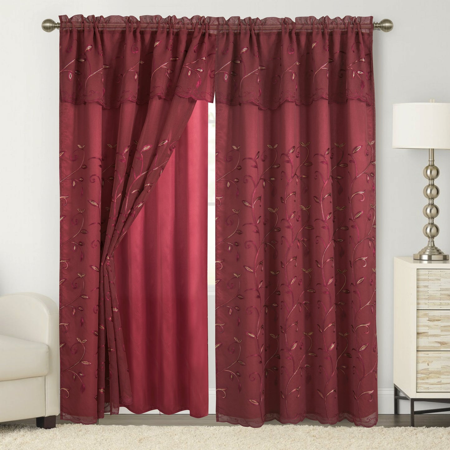 Luxury Bedding Outlet Lucia Curtain Panels