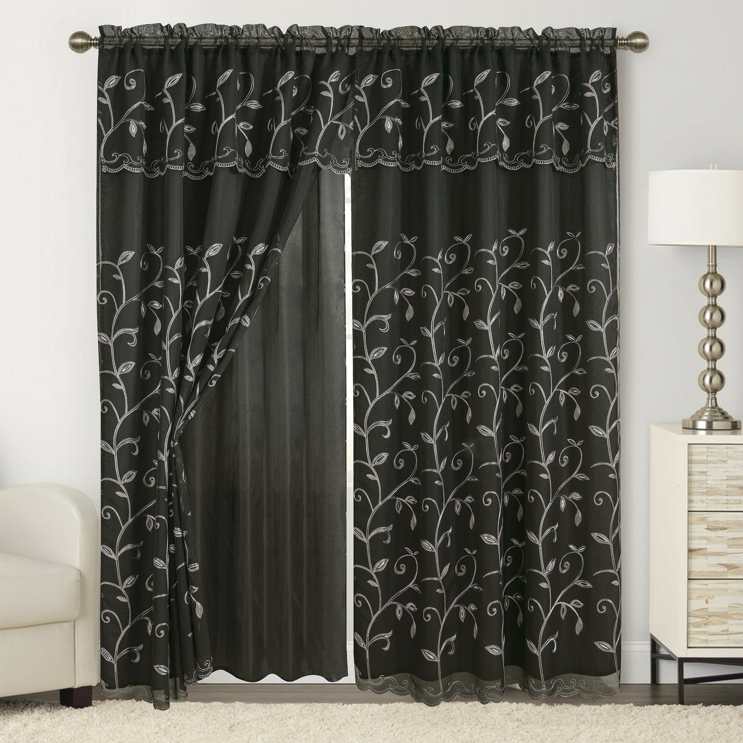 Luxury Bedding Outlet Lucia Curtain Panels