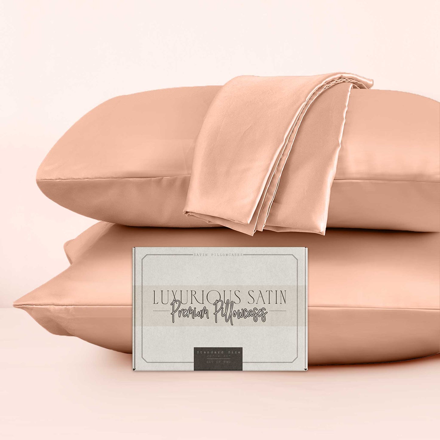 Luxury Bedding Outlet Satin Pillowcases