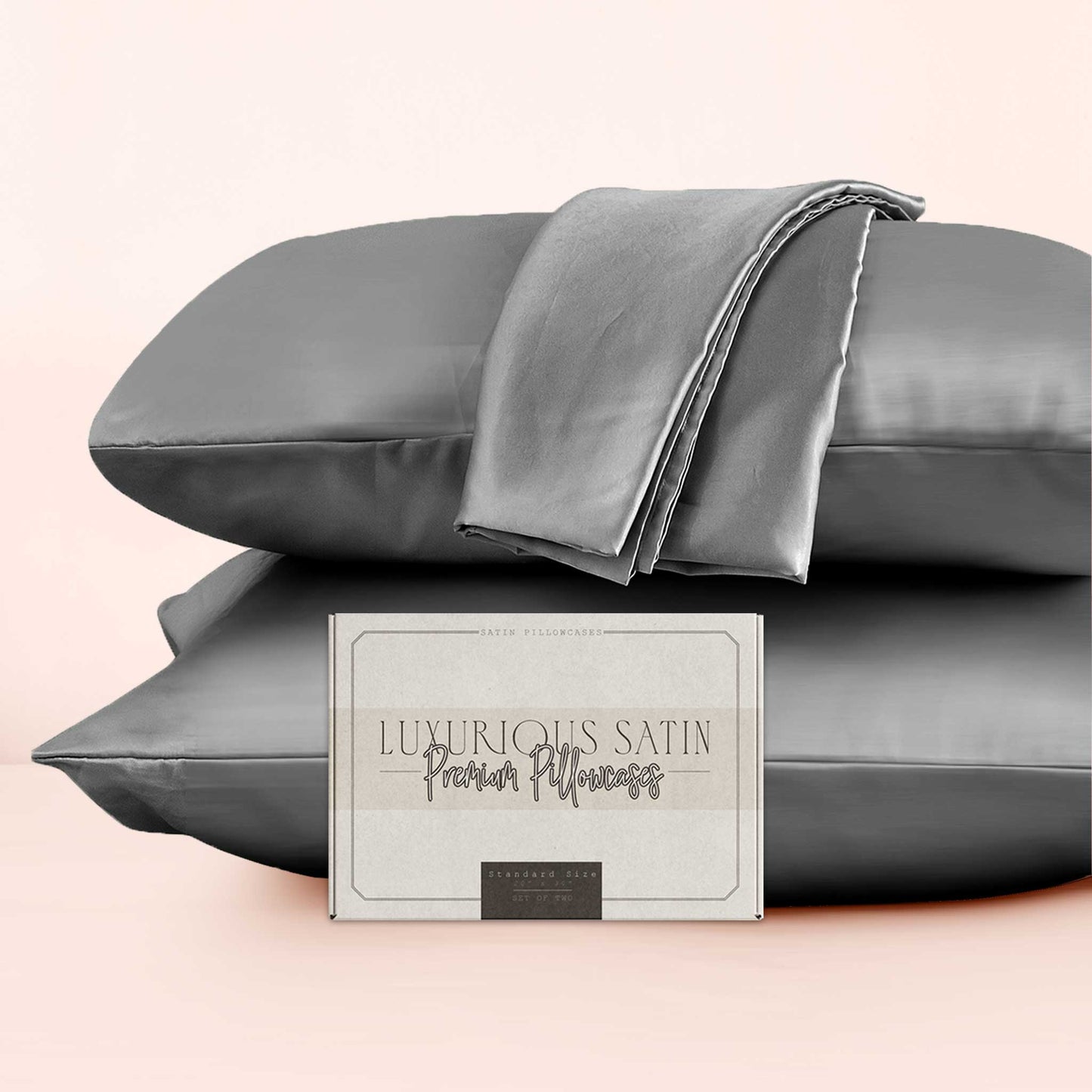 Luxury Bedding Outlet Satin Pillowcases