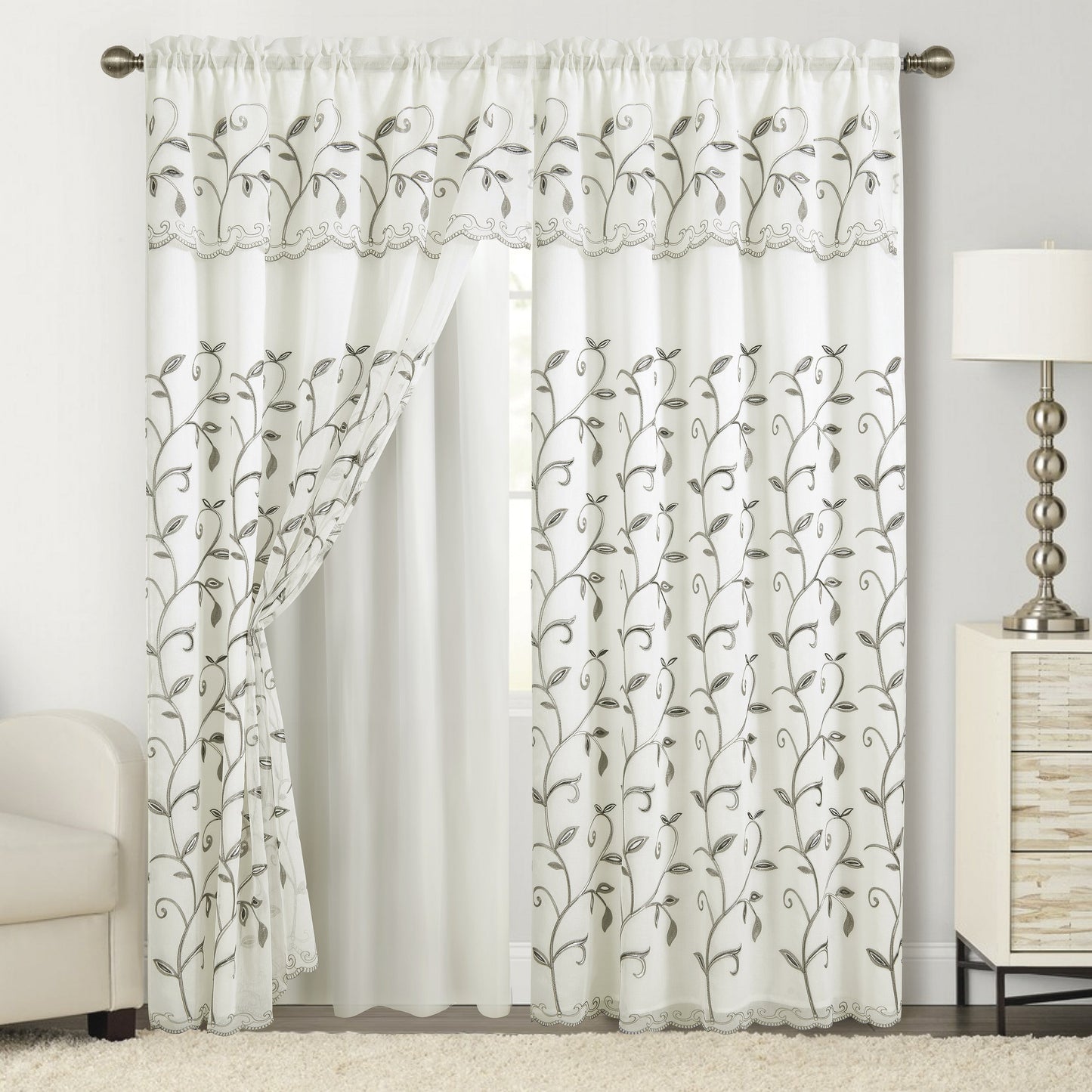 Luxury Bedding Outlet Lucia Curtain Panels