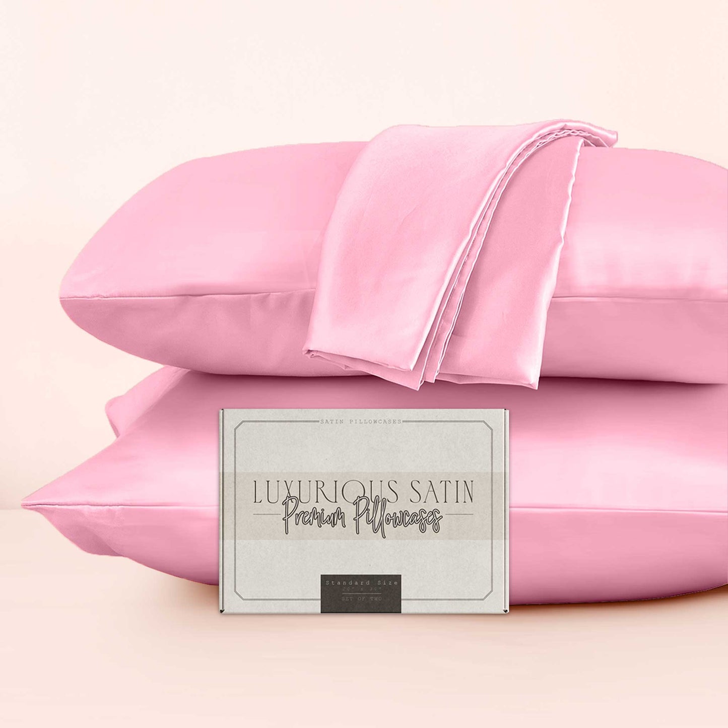 Luxury Bedding Outlet Satin Pillowcases