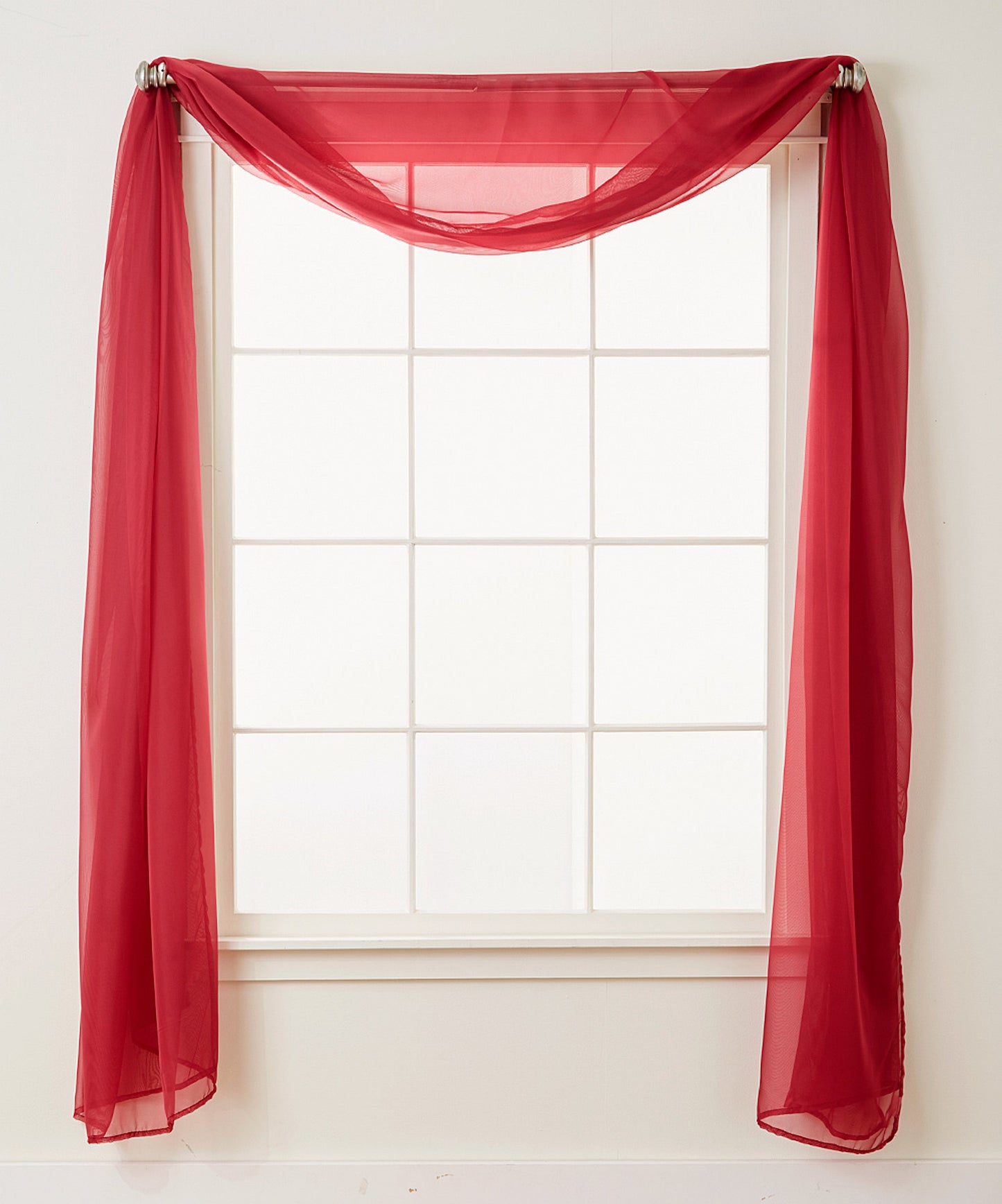 Luxury Bedding Outlet Scarf Sheer Curtain Panel