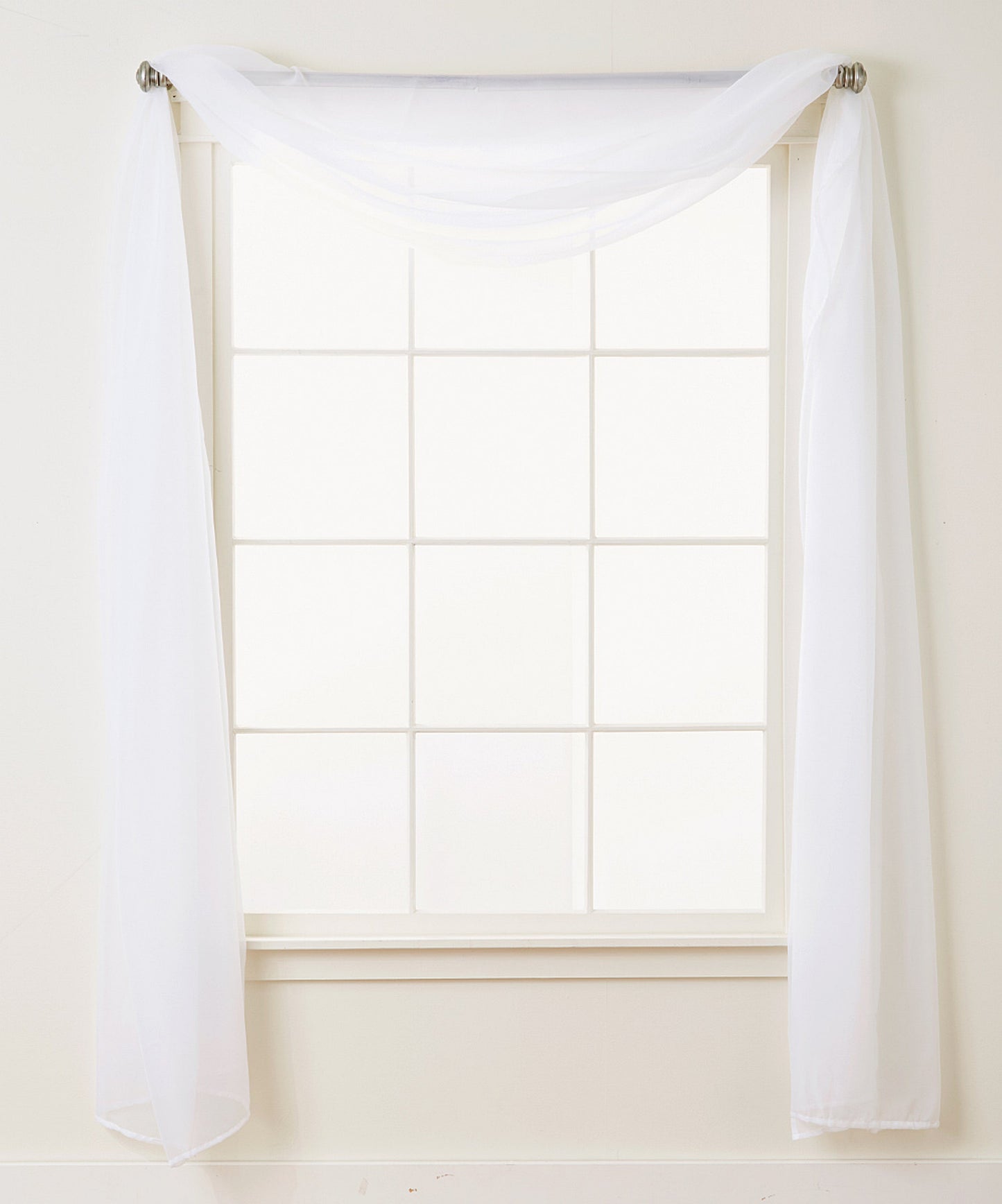 Luxury Bedding Outlet Scarf Sheer Curtain Panel