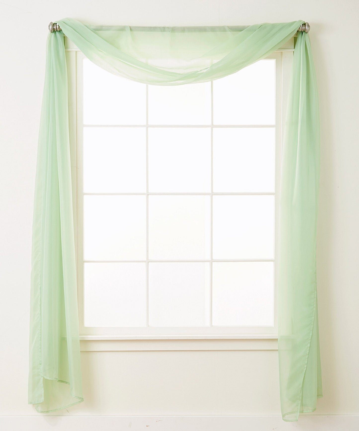 Luxury Bedding Outlet Scarf Sheer Curtain Panel