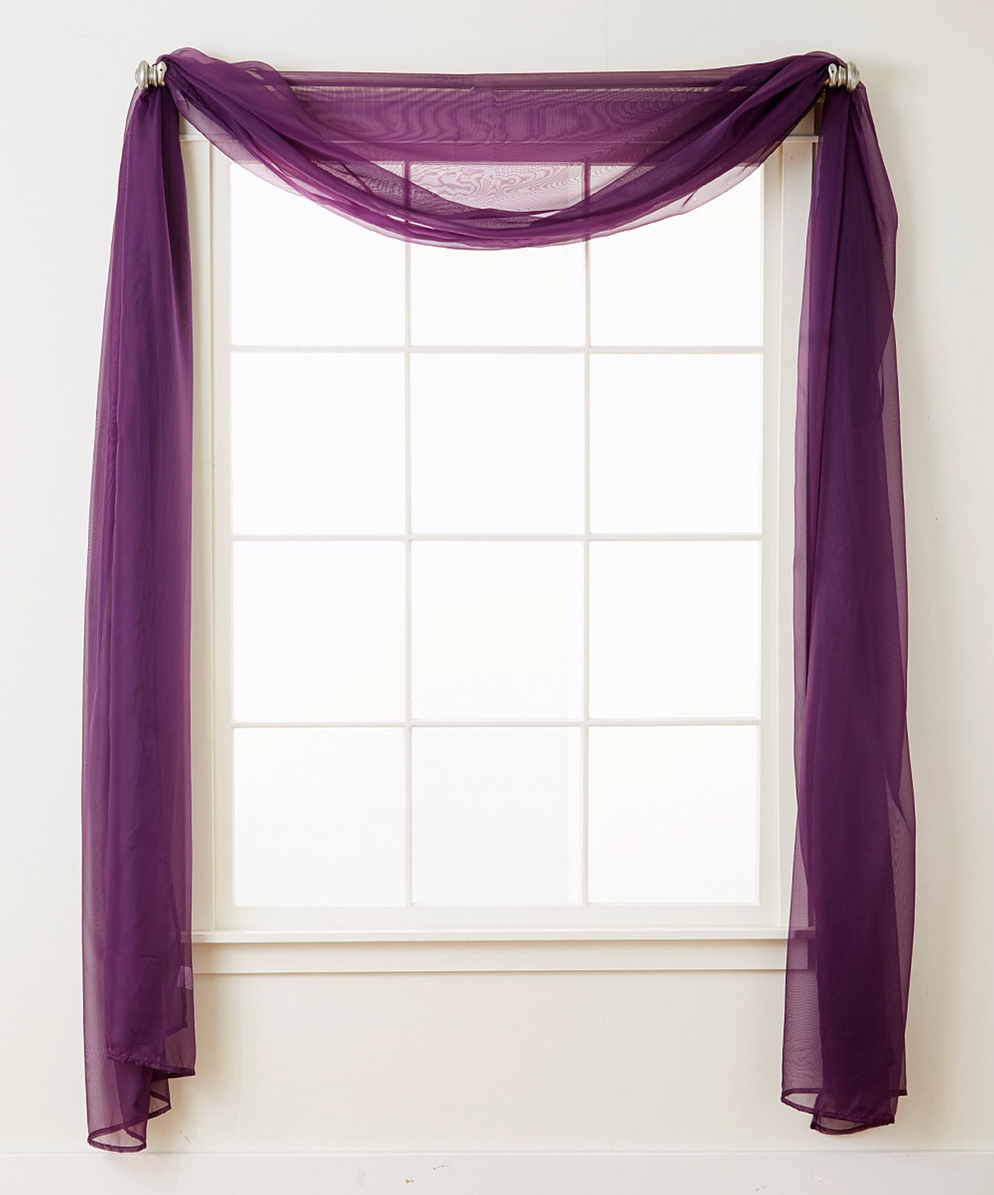 Luxury Bedding Outlet Scarf Sheer Curtain Panel