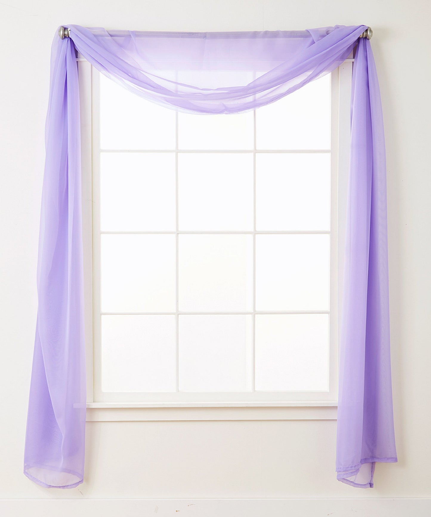 Luxury Bedding Outlet Scarf Sheer Curtain Panel