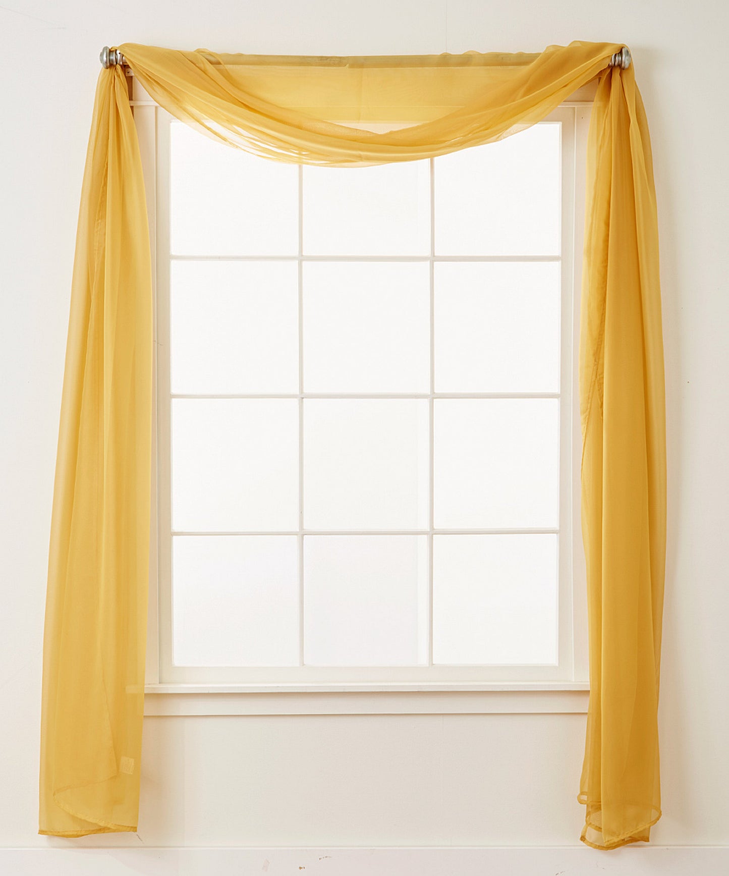 Luxury Bedding Outlet Scarf Sheer Curtain Panel