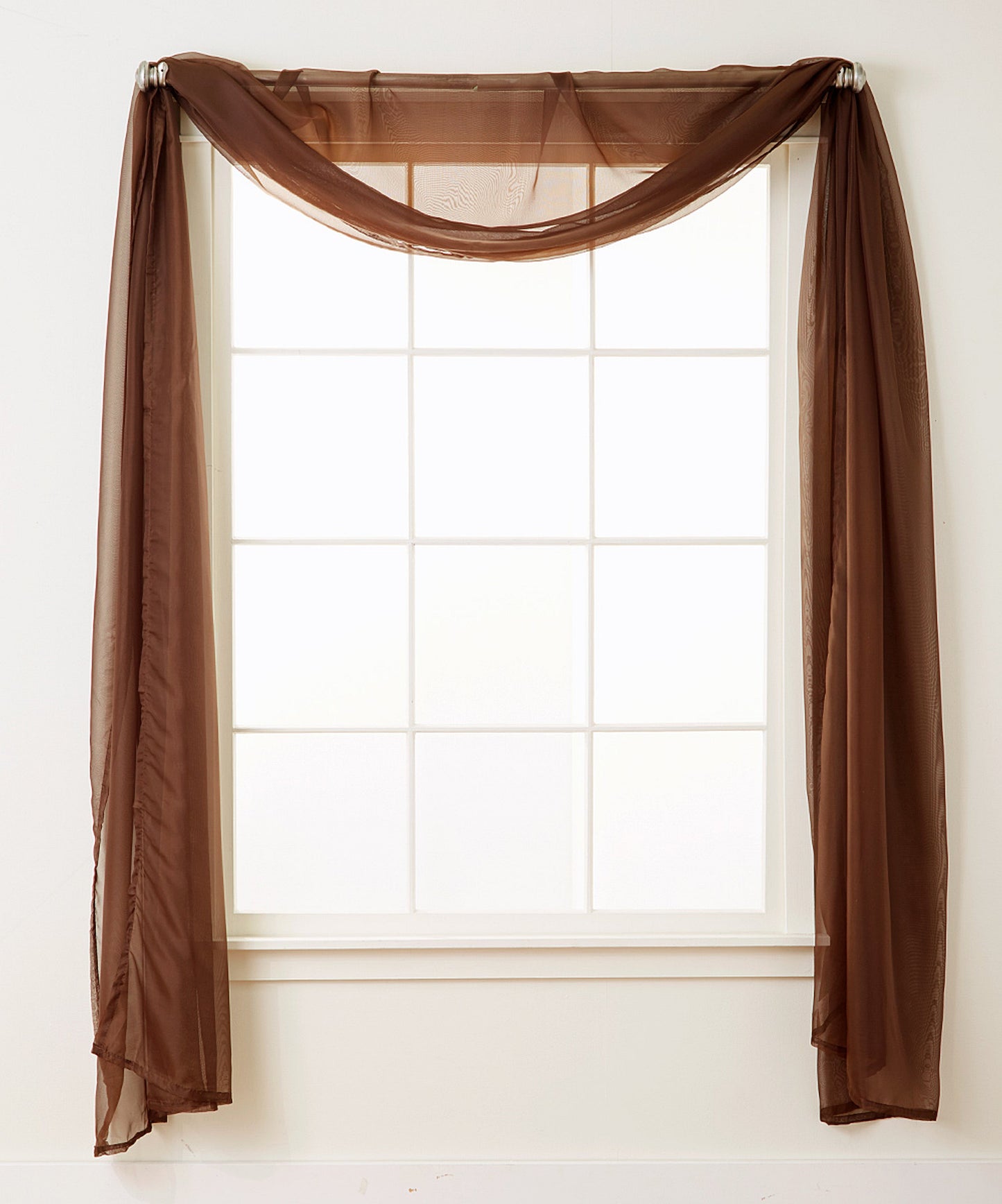 Luxury Bedding Outlet Scarf Sheer Curtain Panel