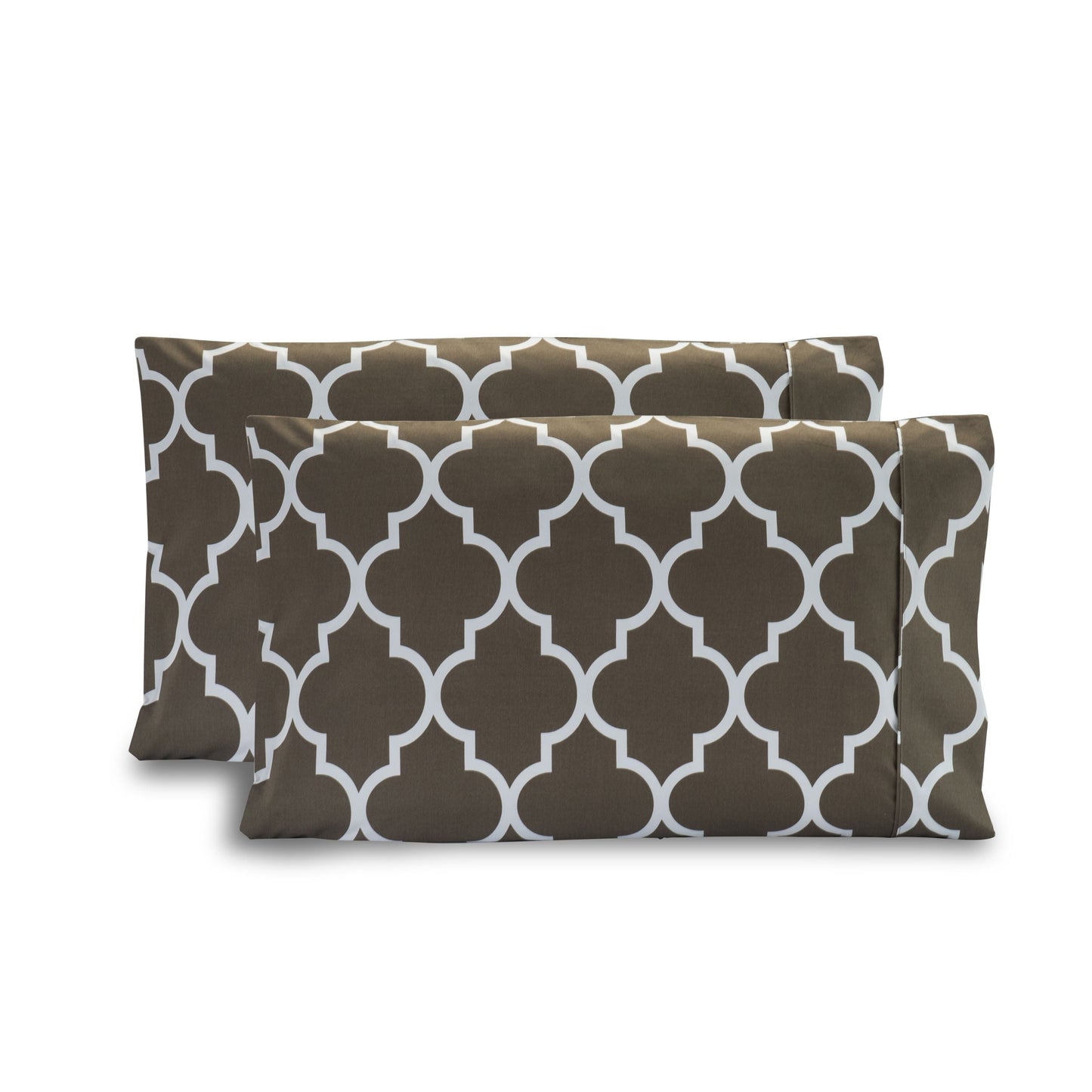 Luxury Bedding Outlet Quatrefoil Pattern Pillowcases