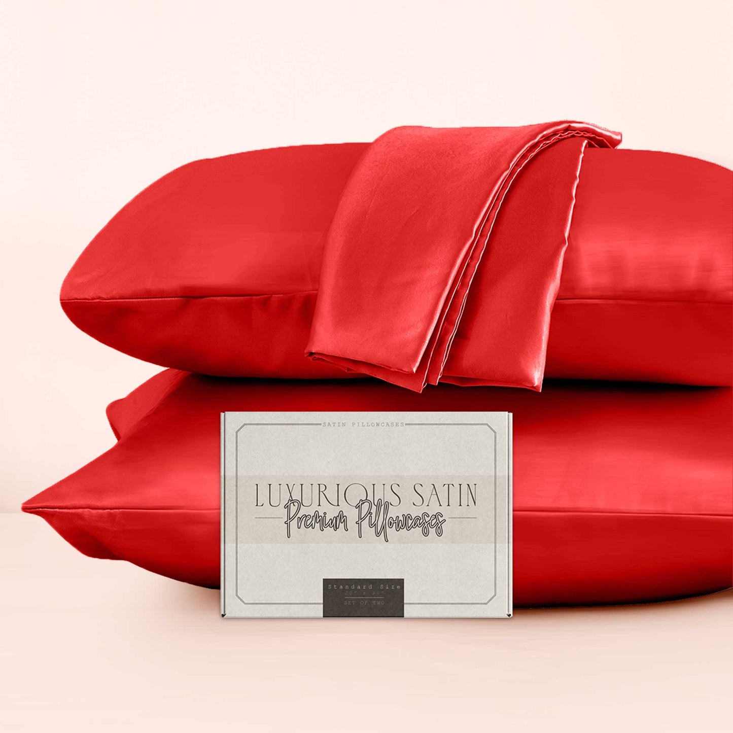 Luxury Bedding Outlet Satin Pillowcases