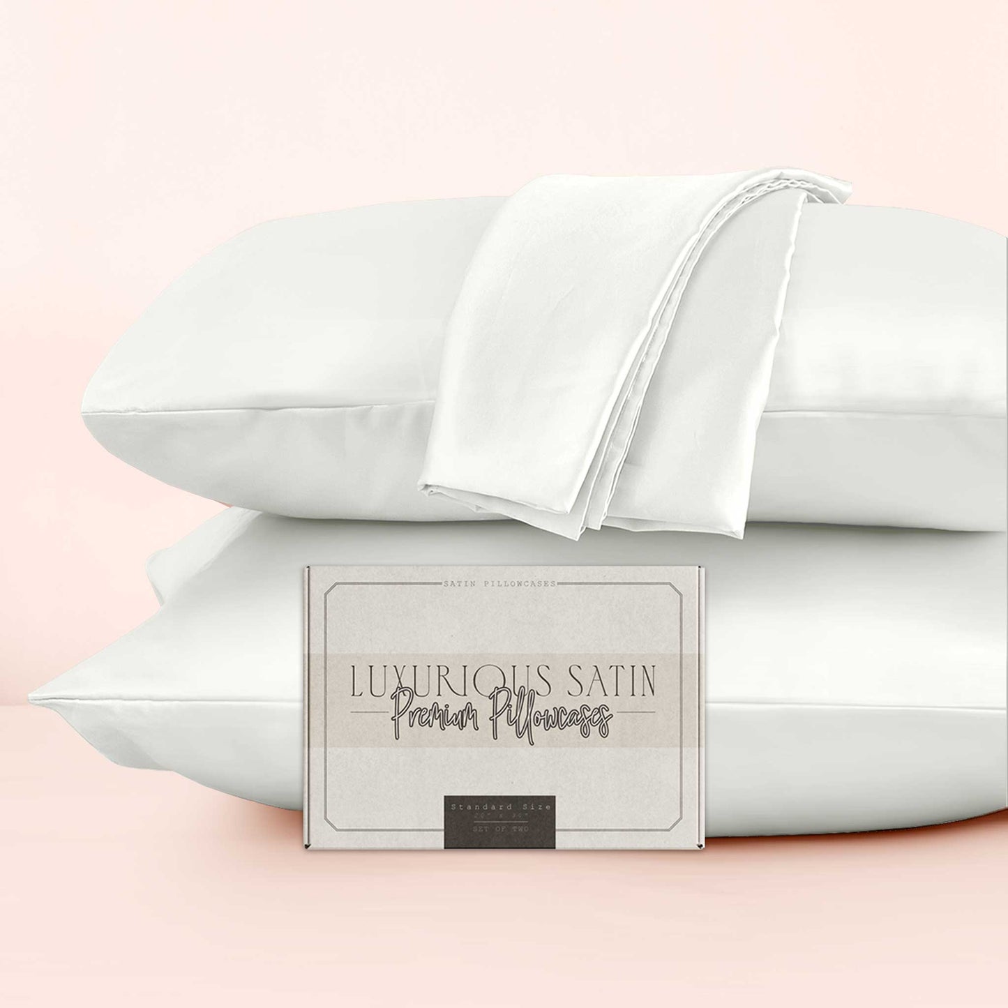 Luxury Bedding Outlet Satin Pillowcases