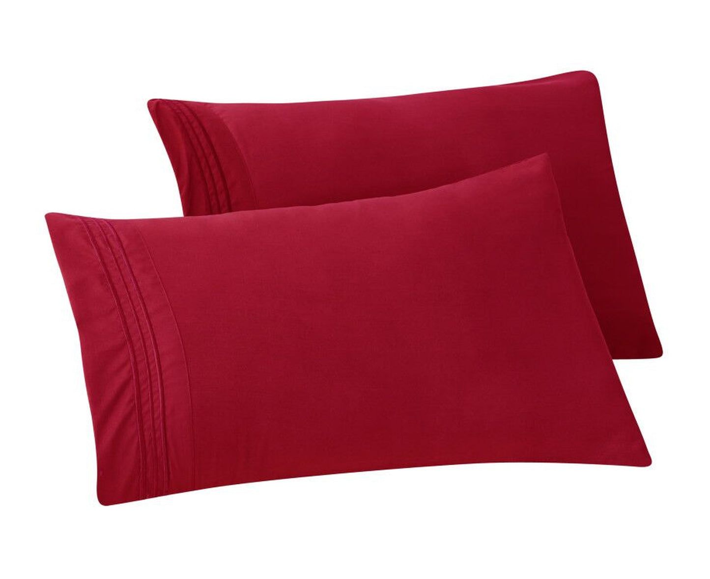 Luxury Bedding Outlet 3 Line Embroidery Pillowcases